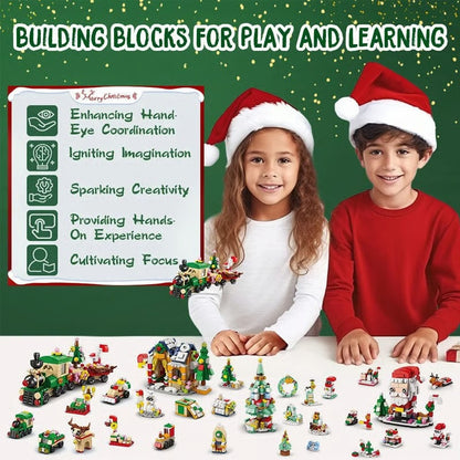 Bausteinset Adventskalender — 24 Tage voller Bau- & Spielvergnügen