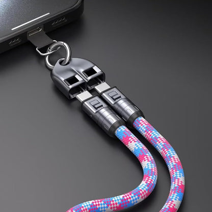 USB-C Schnelllade-Handykordel — Lanyard & Ladekabel in einem