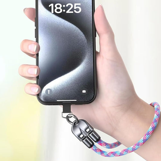 USB-C Schnelllade-Handykordel — Lanyard & Ladekabel in einem