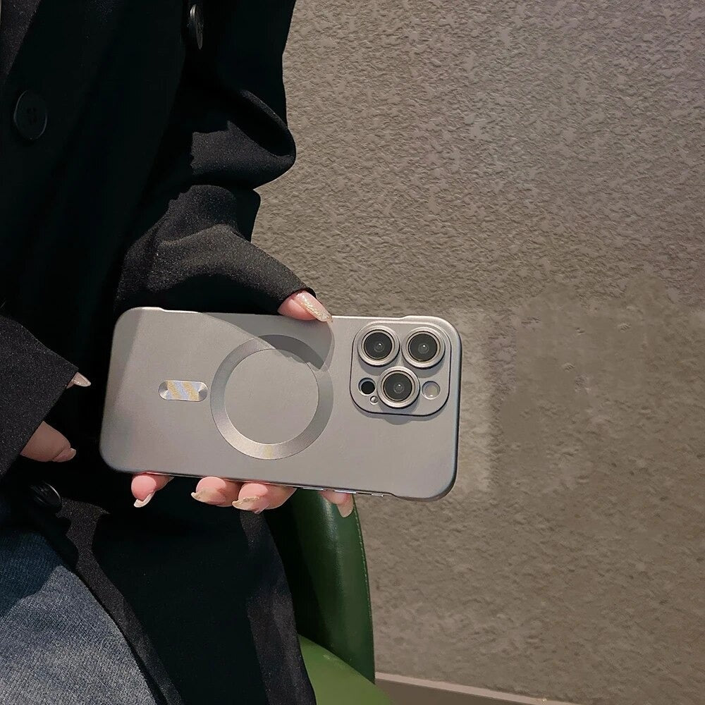 Rahmenlose Magnetische iPhone-Hülle – Ultradünner Schutz