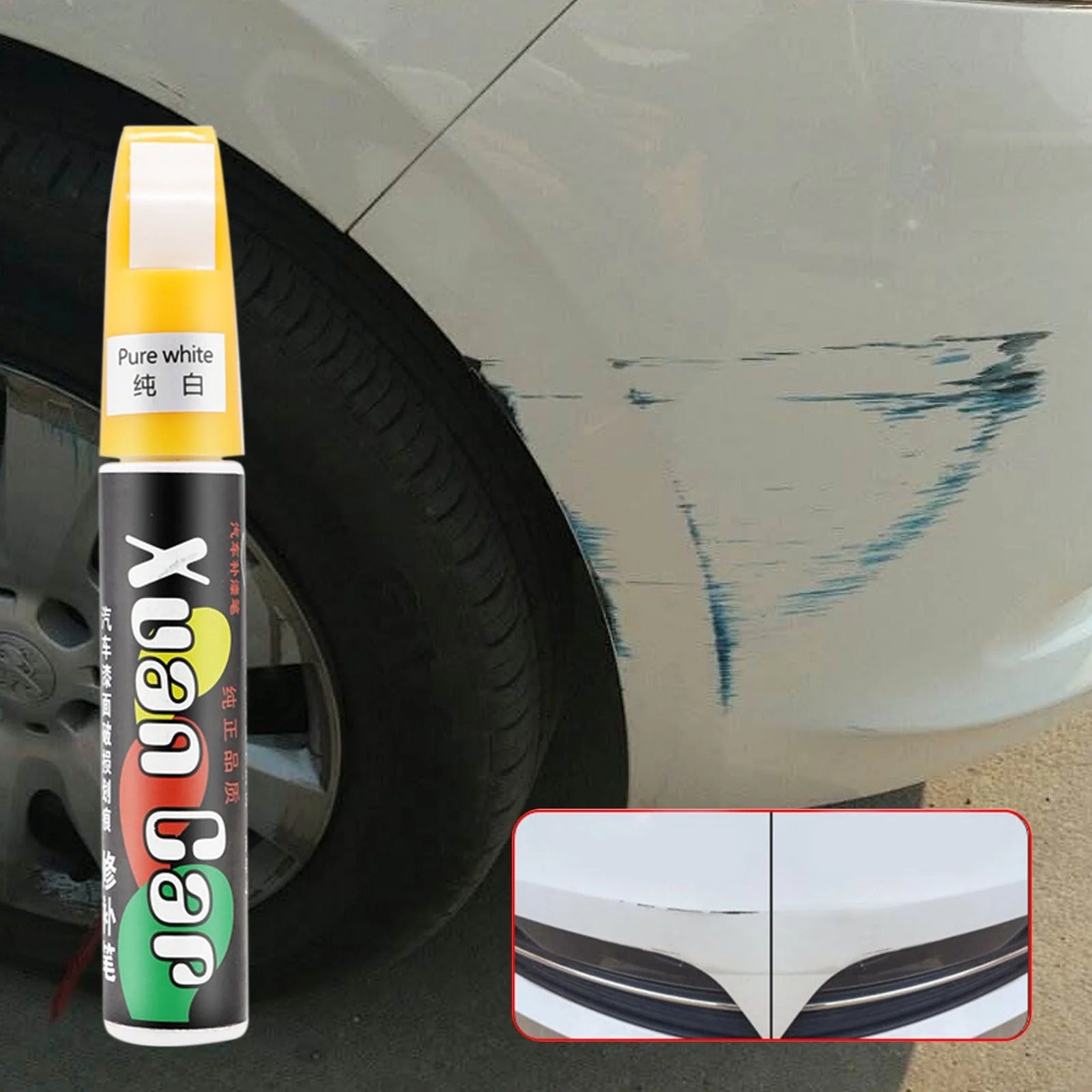 Auto-Lackstift gegen Kratzer – Entfernt leichte Kratzer & Swirls mühelos Mivoza Deutschland