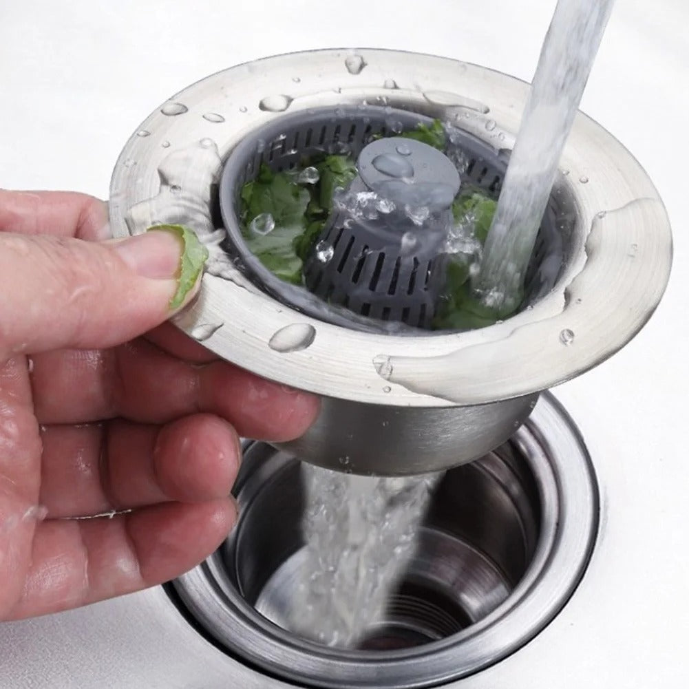 Spülbecken-Abflussstopfen 2er Set — Sauberer Abfluss & freier Wasserfluss Mivoza Deutschland