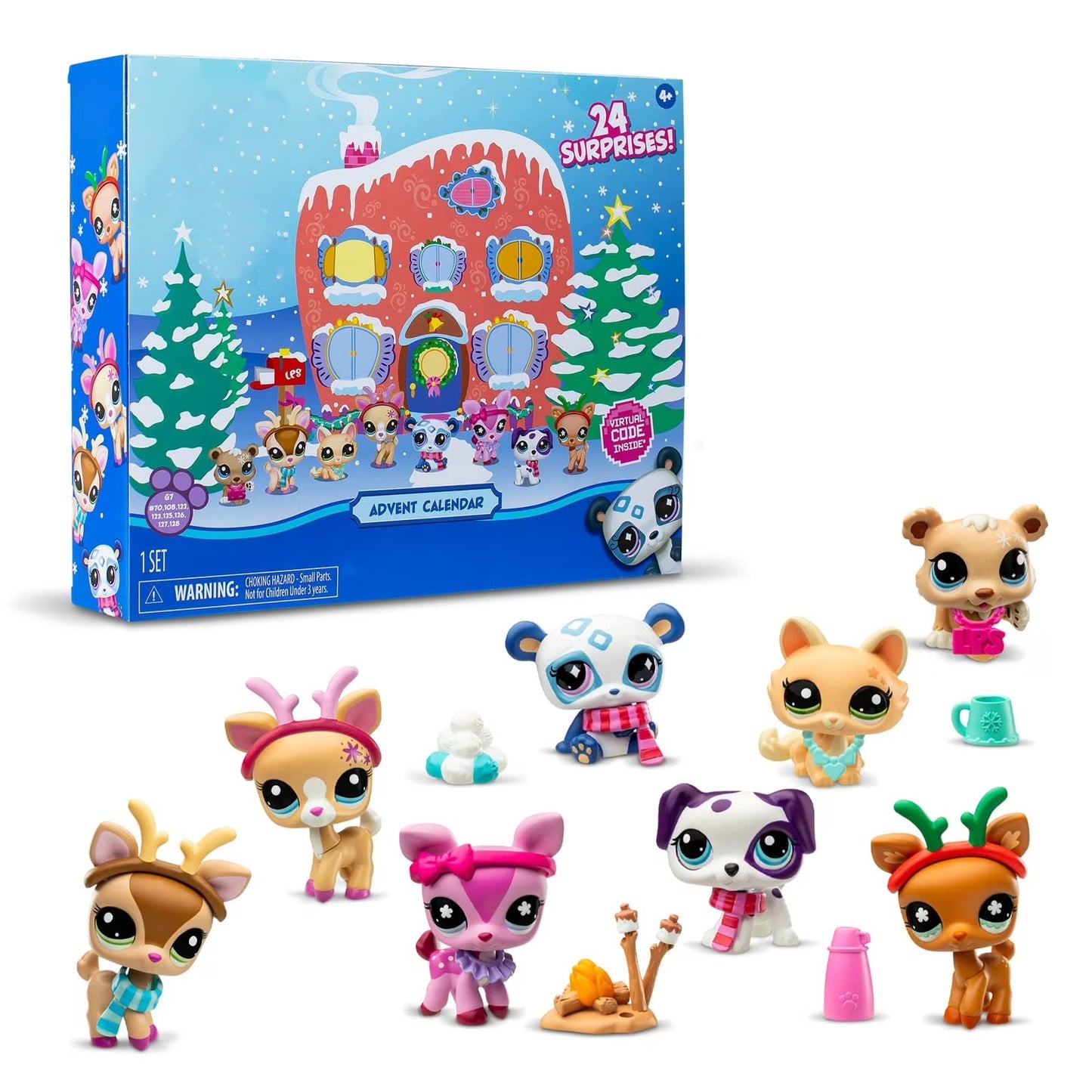 Tierischer Adventskalender — 24 magische Mini-Sammelfiguren zum Spielen Mivoza Deutschland
