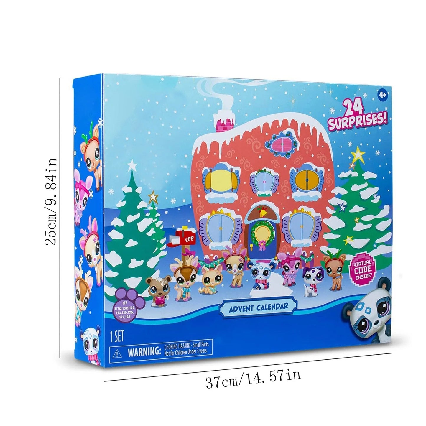 Tierischer Adventskalender — 24 magische Mini-Sammelfiguren zum Spielen Mivoza Deutschland