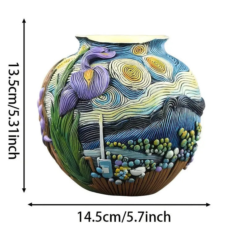 Sternennacht Deko-Vase – Aufwendig handgefertigte & exquisite Tischkunst Mivoza Deutschland