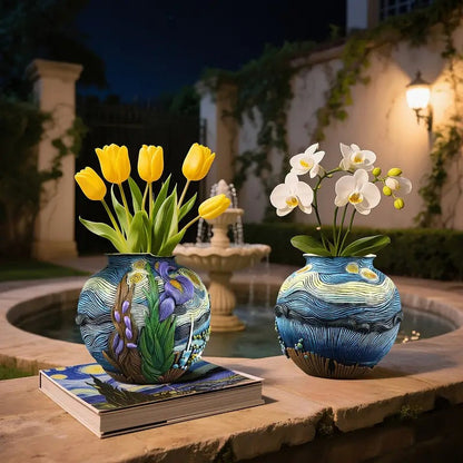 Sternennacht Deko-Vase – Aufwendig handgefertigte & exquisite Tischkunst Mivoza Deutschland