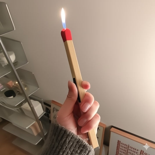 Nachfüllbares windfestes Feuerzeug im klassischen Design