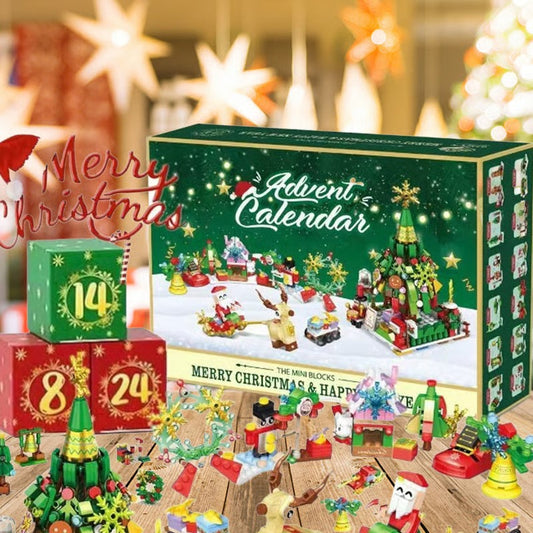 Bausteinset Adventskalender — 24 Tage voller Bau- & Spielvergnügen