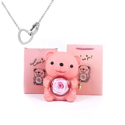 Ewiger Rose Teddybär