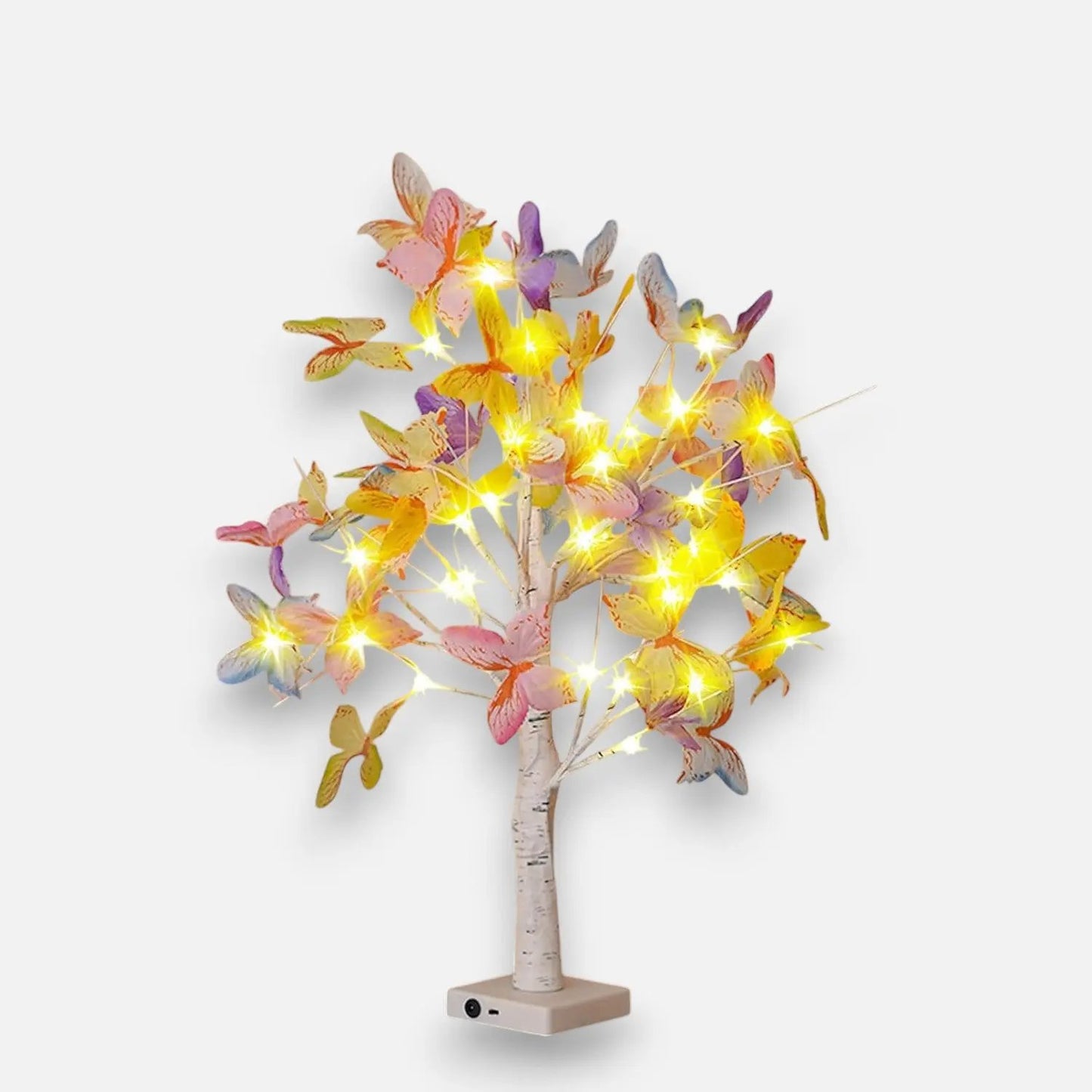 LED-Schmetterlingsbaum – Warmweißes Licht für stilvolle Wohnräume Mivoza Deutschland