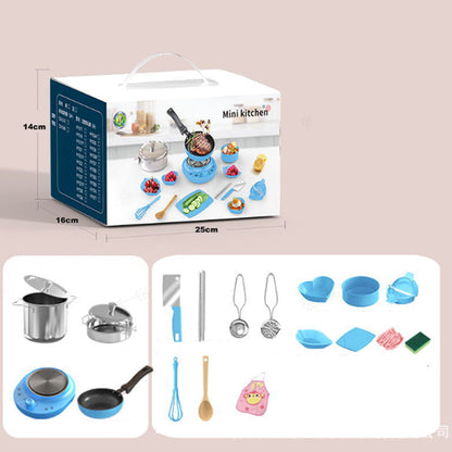 Echtes Kochspiel Mini-Küchenset – 22-teiliges Spielzeug für Kinder Mivoza Deutschland
