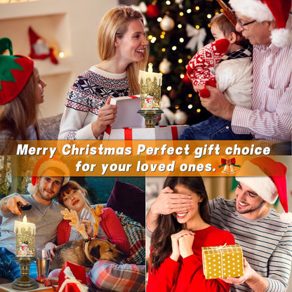 🎅Hete Promotie 49% Aanbieding🎅Kerstkaars Nacht Light🕯️ Mivoza Deutschland