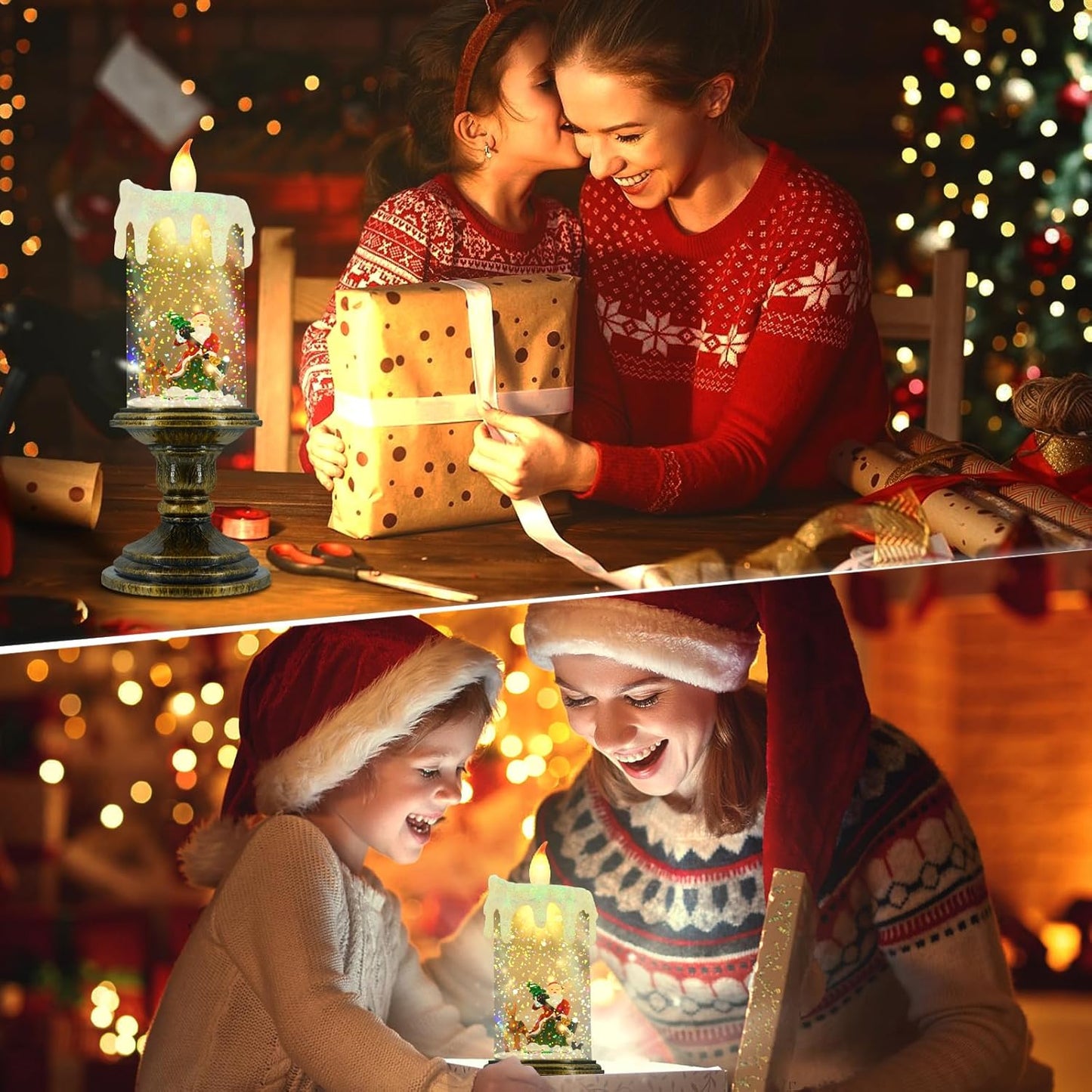 🎅Hete Promotie 49% Aanbieding🎅Kerstkaars Nacht Light🕯️ Mivoza Deutschland
