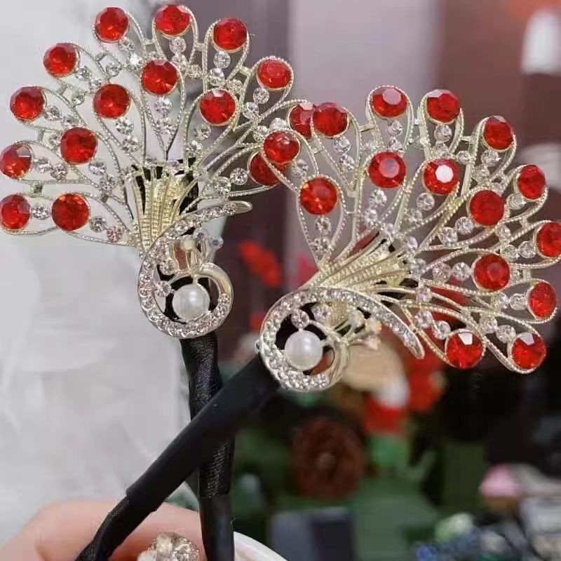 1+1 GRATIS| Vintage-Pfauen-Haarspange – Elegantes & Zeitloses Accessoire Mivoza Deutschland