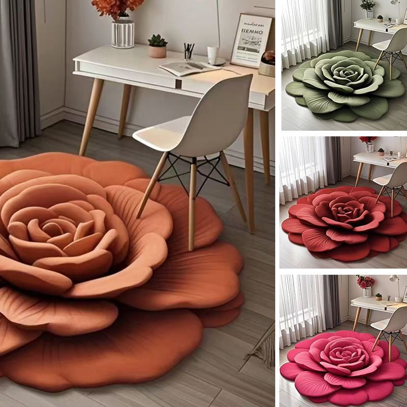 Elegante Blumenbodenmatte – Wählen Sie zwischen weichem Plüsch oder schnell trocknender Diatomit-Oberfläche Mivoza Deutschland