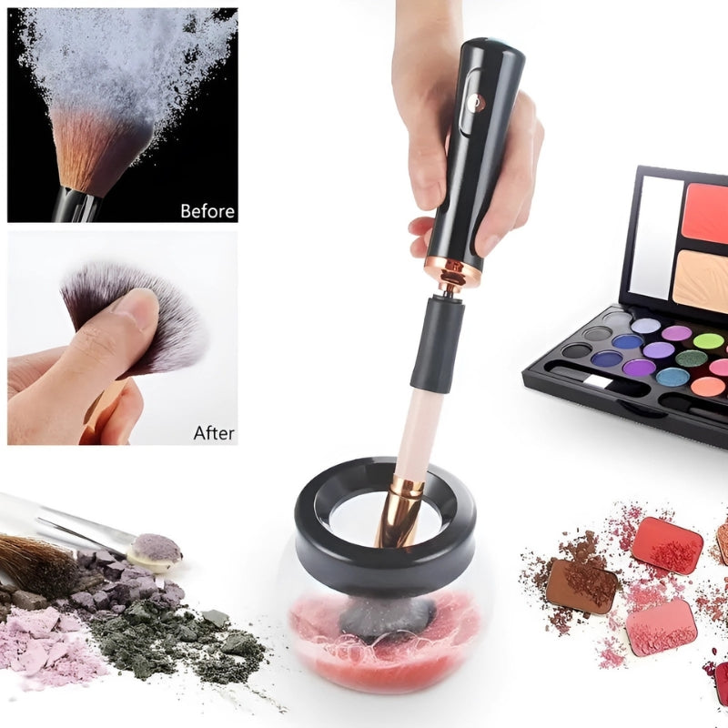 BrushSparkle™ | Verzichte auf die manuelle Reinigung von Make-up-Pinseln!