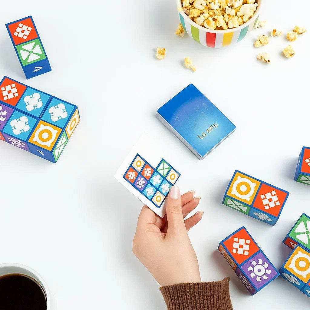 Logik-Puzzlespiel für Familie & Erwachsene – Fördert Denken & Konzentration