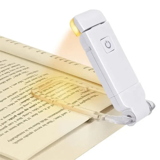 Wiederaufladbare LED-Leseleuchte mit Clip – Sanftes Licht zum Lesen Mivoza Deutschland