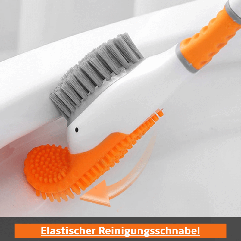 QuackClean™️ Ente Silikon Toilettenreinigungsbürste