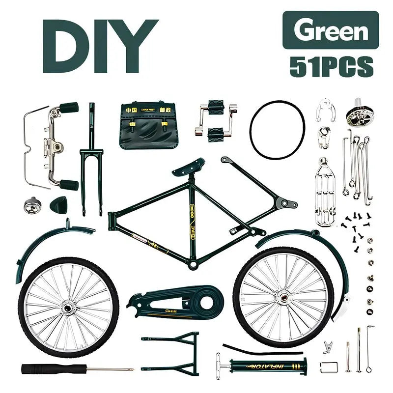 DIYCycle™ DIY-Fahrradmodell Maßstab Spielzeug (51 Stück) Mivoza Deutschland