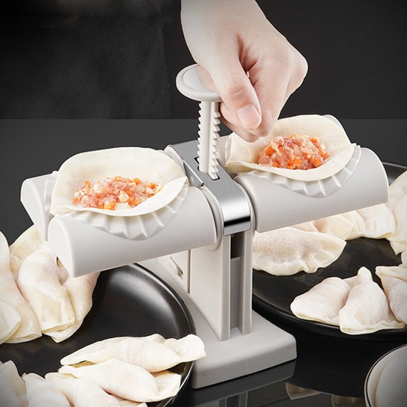 Dumpling Maker™️ | Doppelkopf-Knödelmaschine - Lozenza