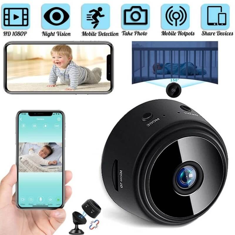 Mini Spycam™ | 1080P Mini Überwachungskamera - Lozenza
